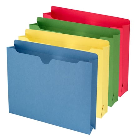 Smead Jacket, File, Ltr, 2Exp, Ast Pk SMD75673